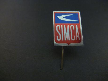 Simca Frans automerk logo ( groot model)